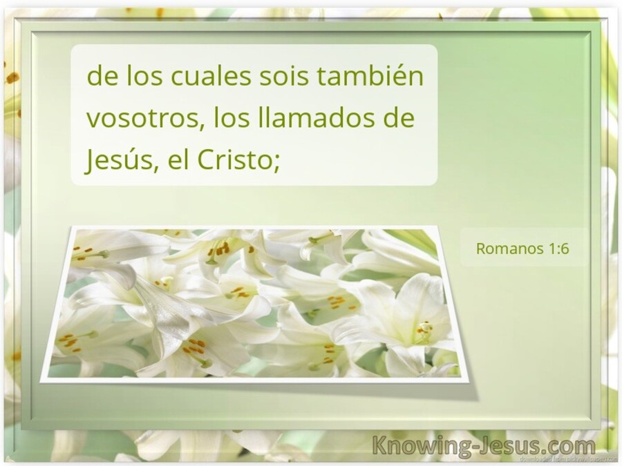 Romanos 1:6 (blanco)